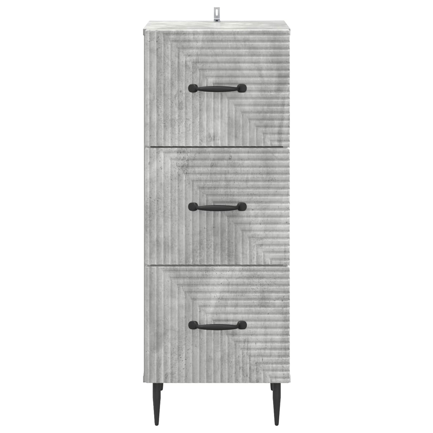 Mobile con Cassetti Grigio Cemento 33 x 34,5 x 89,5 cm | homemem39