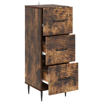 Mobile con Cassetti Rovere Fumo 33 x 34,5 x 89,5 cm