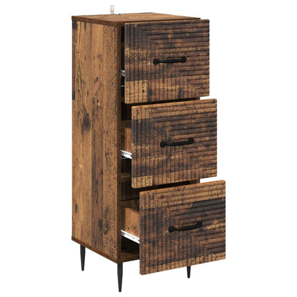 Mobile con Cassetti Legno antico 33 x 34,5 x 89,5 cm