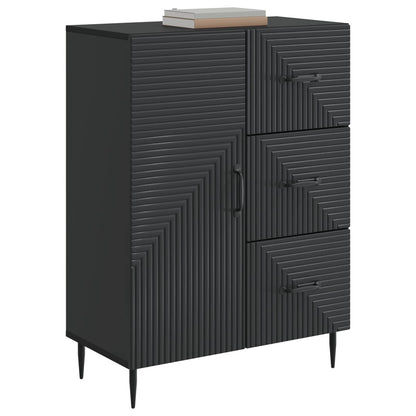 Credenza Nero 66 x 34,5 x 89,5 cm Legno ingegnerizzato | homemem39