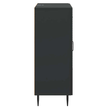 Credenza Nero 66 x 34,5 x 89,5 cm Legno ingegnerizzato