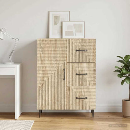 Credenza Rovere Sonoma 66 x 34,5 x 89,5 cm Legno ingegnerizzato - homemem39