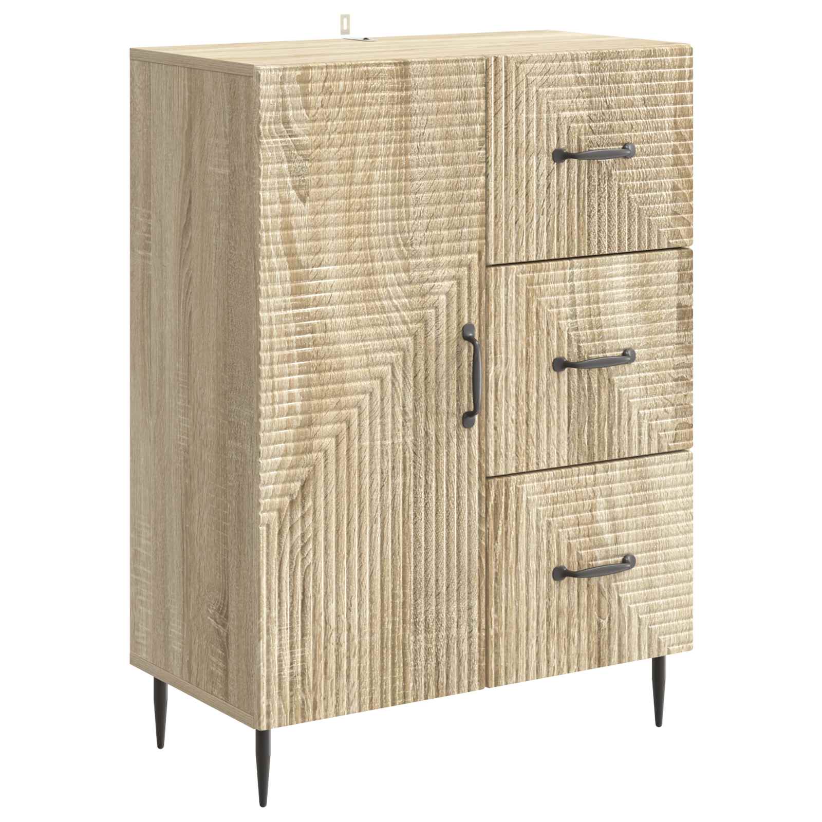 Credenza Rovere Sonoma 66 x 34,5 x 89,5 cm Legno ingegnerizzato | homemem39
