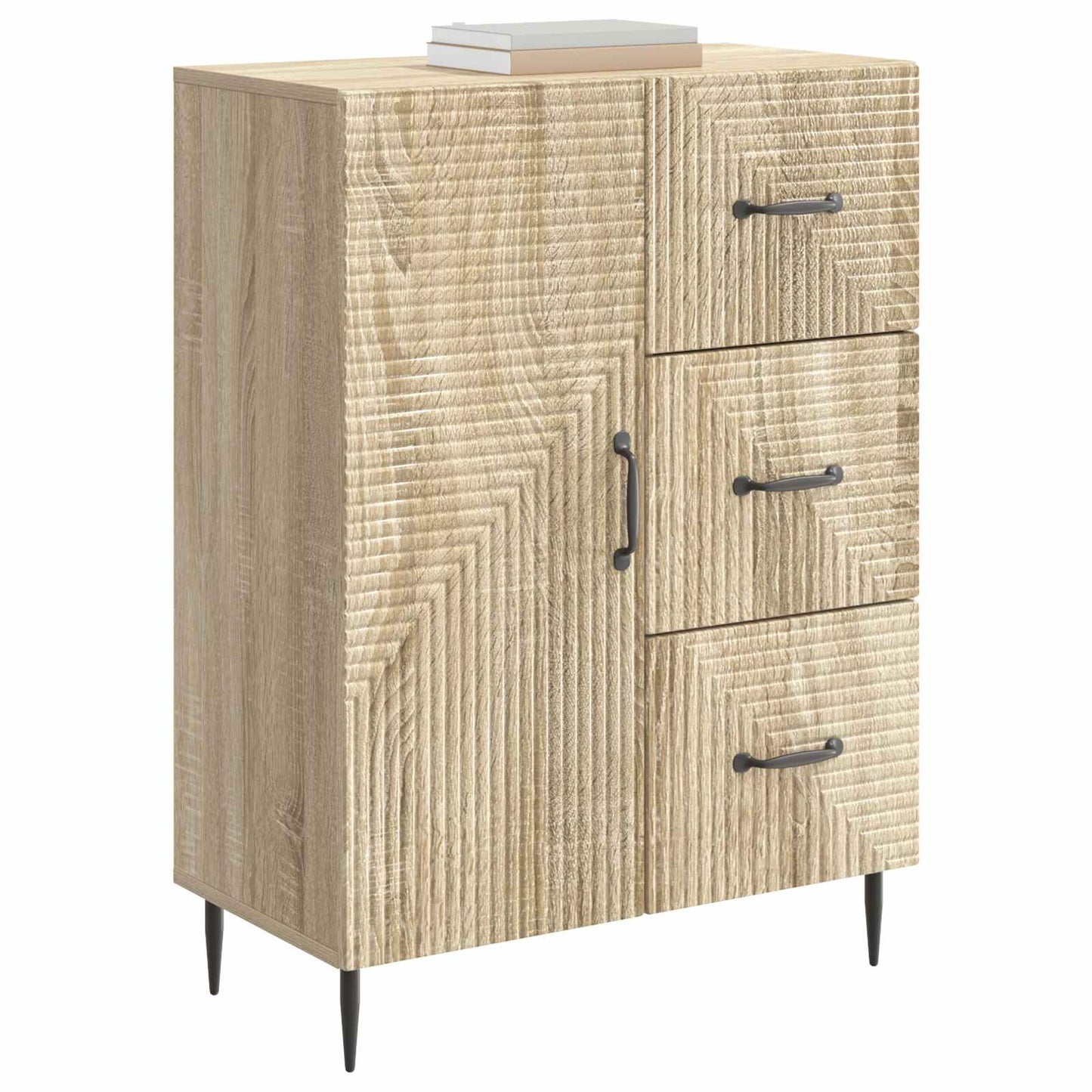 Credenza Rovere Sonoma 66 x 34,5 x 89,5 cm Legno ingegnerizzato