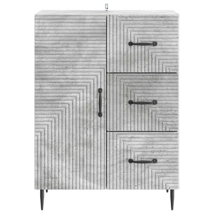 Credenza con cassetto Grigio Cemento 66 x 34,5 x 89,5 cm | homemem39