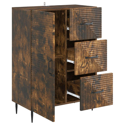 Credenza Rovere Fumo 66 x 34,5 x 89,5 cm Legno ingegnerizzato