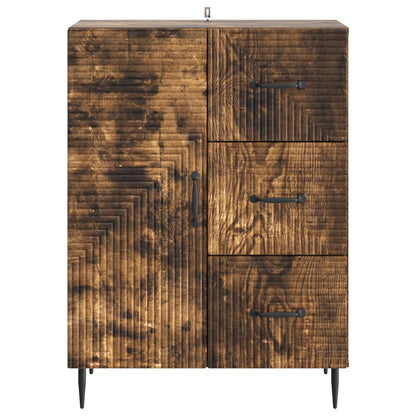 Credenza Rovere Fumo 66 x 34,5 x 89,5 cm Legno ingegnerizzato | homemem39