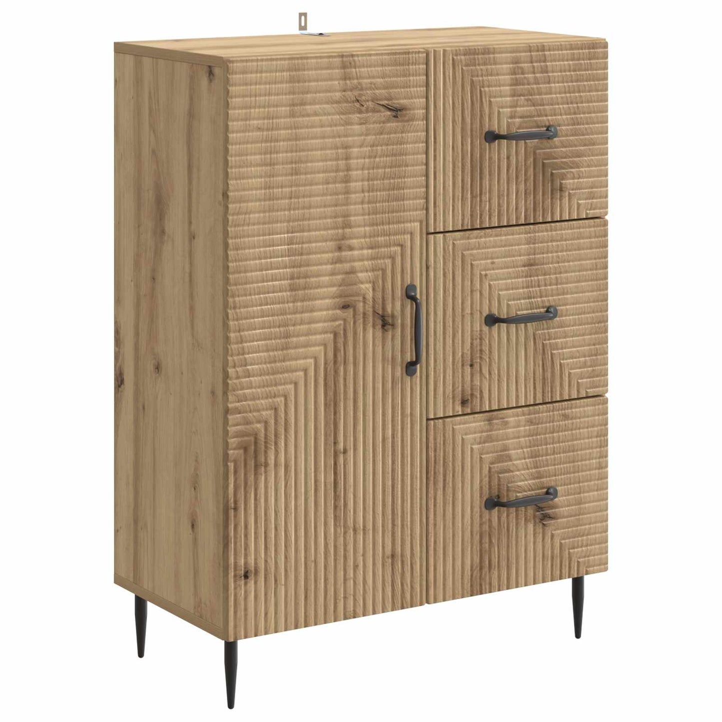 Credenza con cassetto Rovere Artigianale 66 x 34,5 x 89,5 cm