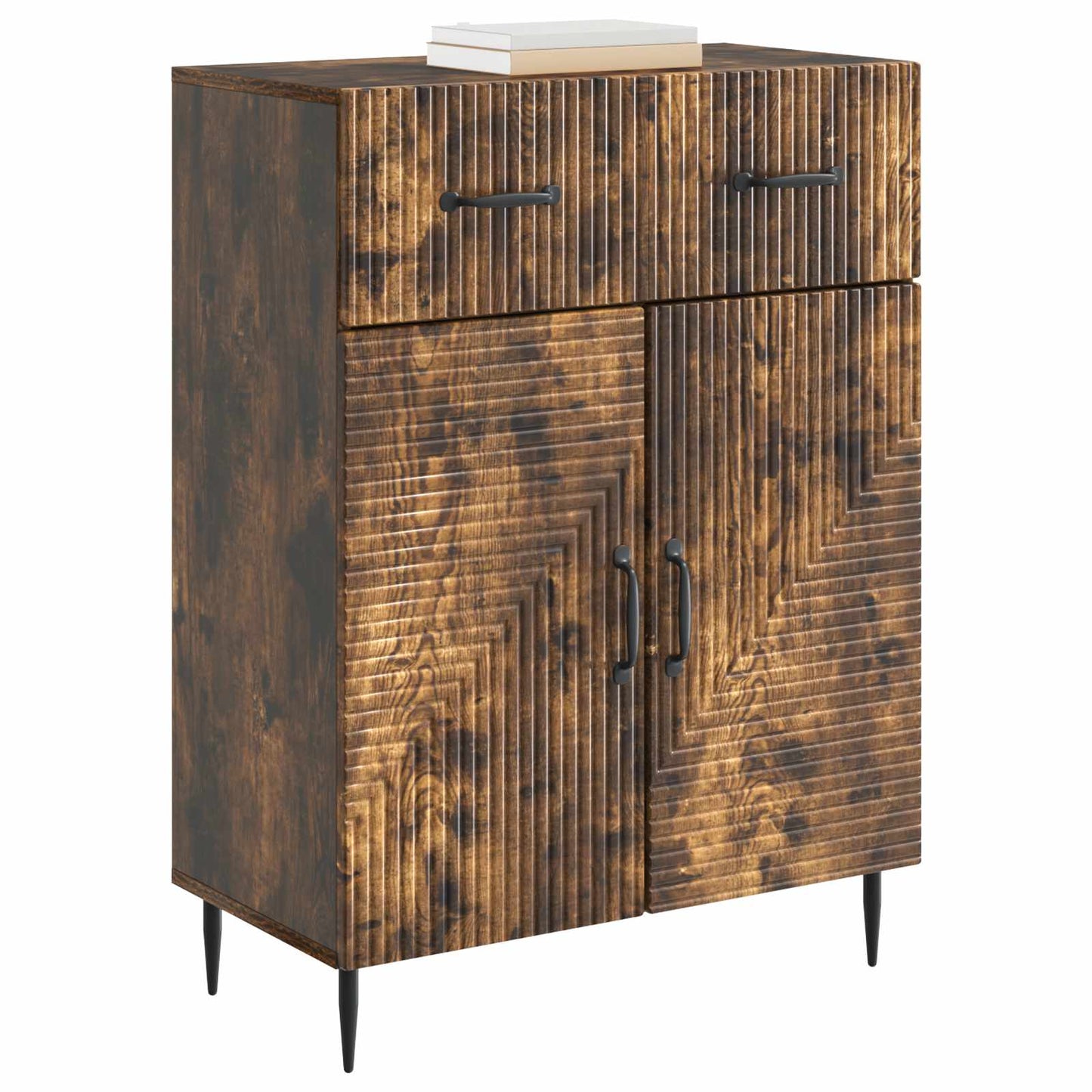 Credenza Rovere Fumo 66 x 34,5 x 89,5 cm Legno ingegnerizzato