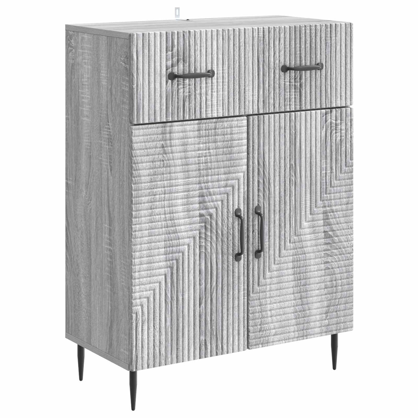 Credenza Grigio Sonoma 66 x 34,5 x 89,5 cm Legno ingegnerizzato