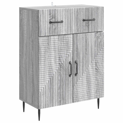 Credenza Grigio Sonoma 66 x 34,5 x 89,5 cm Legno ingegnerizzato