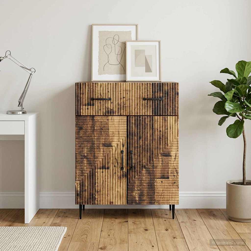 Credenza Legno antico 66 x 34,5 x 89,5 cm Legno ingegnerizzato