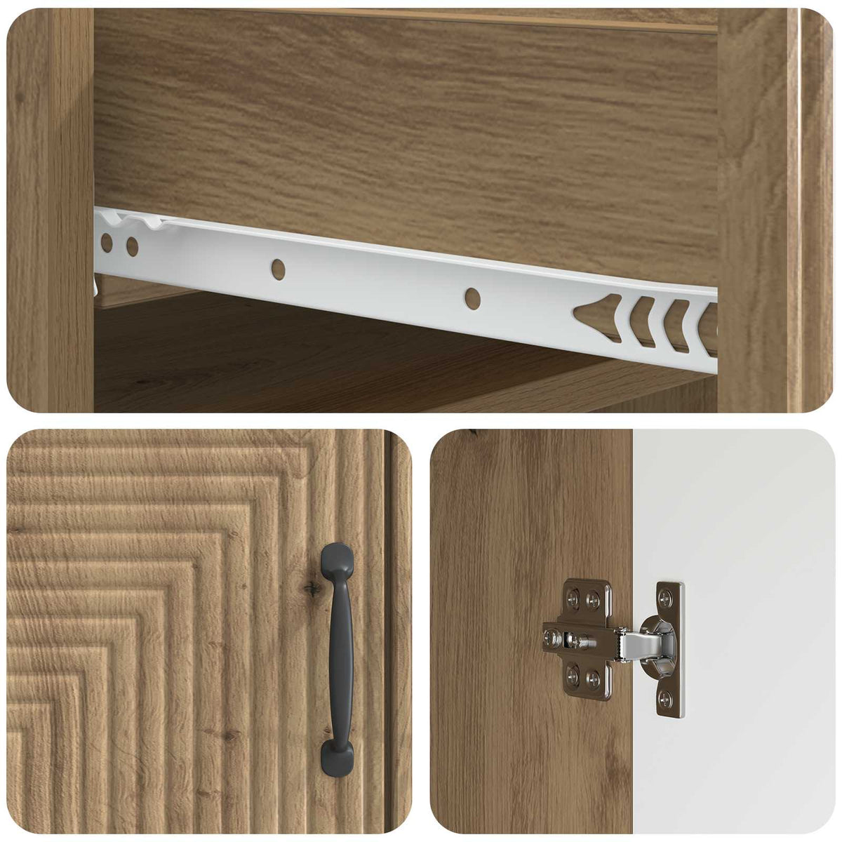 Credenza Rovere Artigianale 66 x 34,5 x 89,5 cm - homemem39