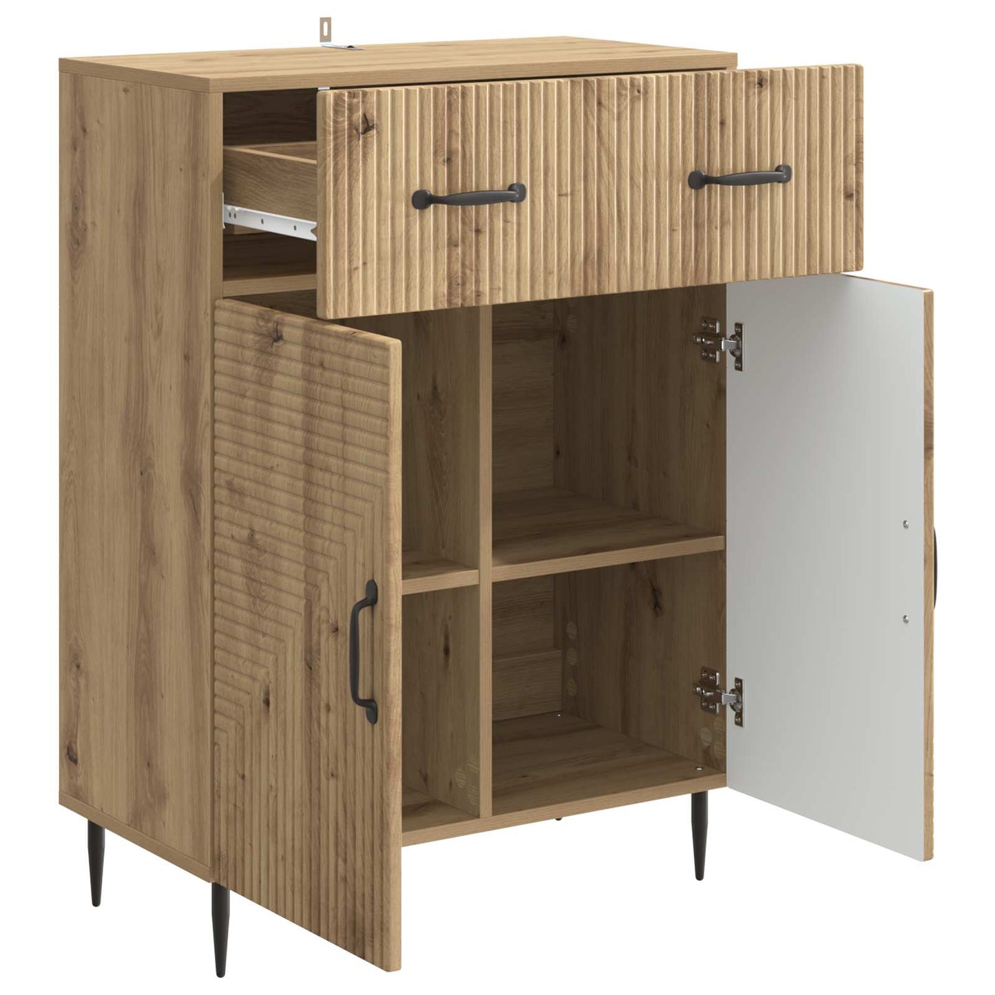 Credenza Rovere Artigianale 66 x 34,5 x 89,5 cm - homemem39
