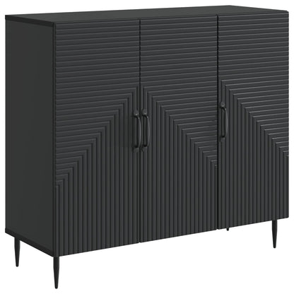 Credenza Nero 89 x 34,5 x 80 cm Legno ingegnerizzato | homemem39
