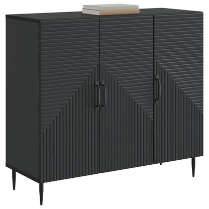 Credenza Nero 89 x 34,5 x 80 cm Legno ingegnerizzato | homemem39