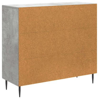 Credenza Grigio Cemento 89 x 34,5 x 80 cm Legno ingegnerizzato | homemem39