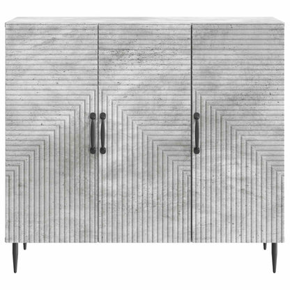 Credenza Grigio Cemento 89 x 34,5 x 80 cm Legno ingegnerizzato | homemem39