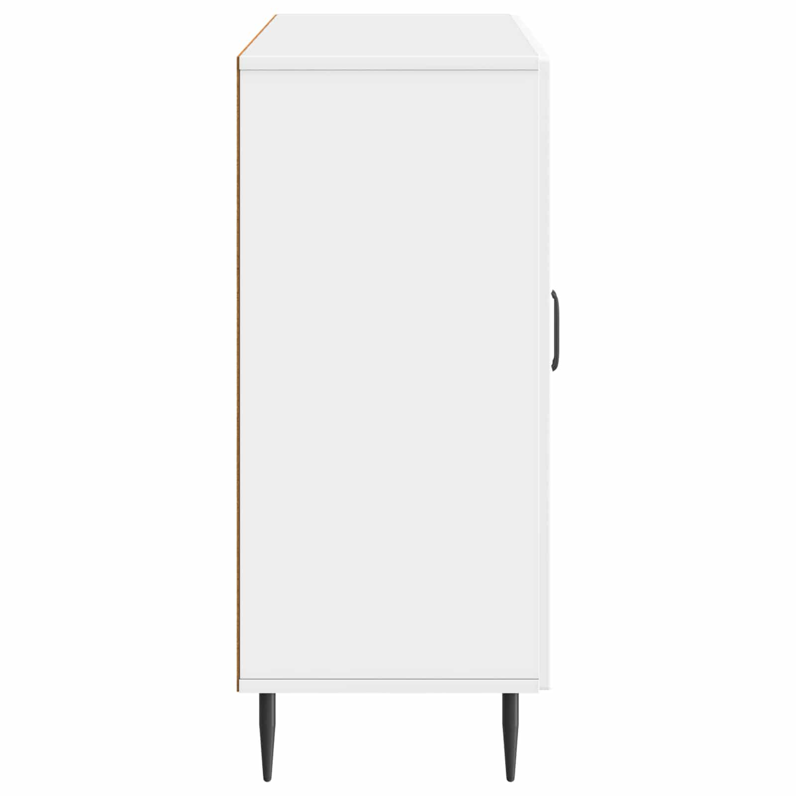 Credenza Bianco Lucido 89 x 34,5 x 80 cm Legno ingegnerizzato | homemem39