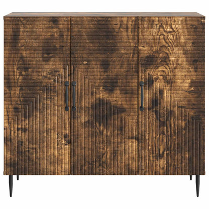Credenza Rovere Fumo 89 x 34,5 x 80 cm Legno ingegnerizzato