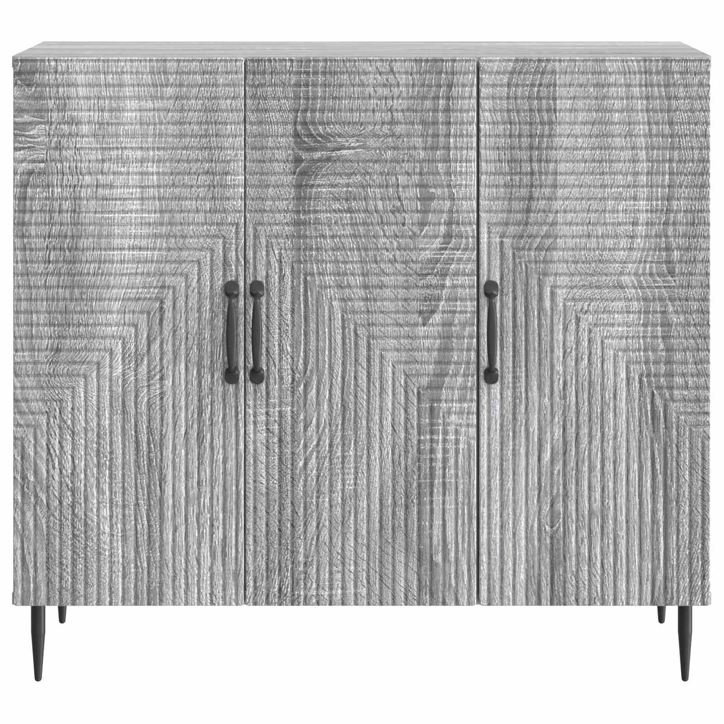Credenza Grigio Sonoma 89 x 34,5 x 80 cm Legno ingegnerizzato | homemem39