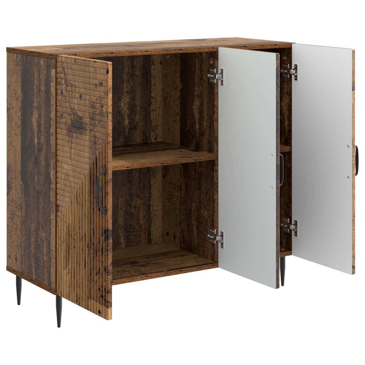 Credenza Legno antico 89 x 34,5 x 80 cm Legno ingegnerizzato