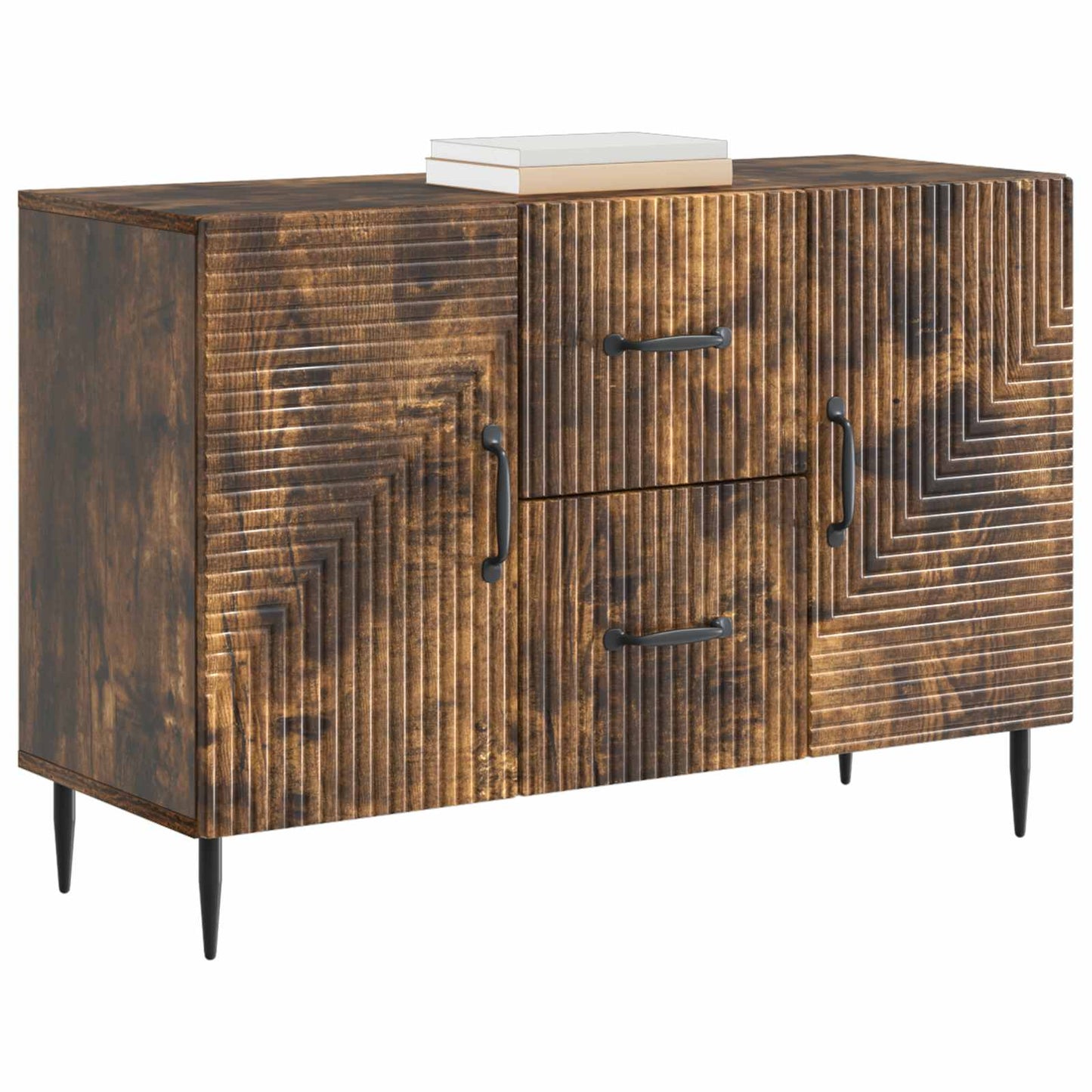 Credenza Rovere Fumo 89 x 34,5 x 60 cm Legno ingegnerizzato | homemem39