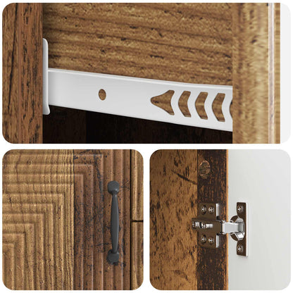 Credenza Legno antico 89 x 34,5 x 60 cm Legno ingegnerizzato | homemem39