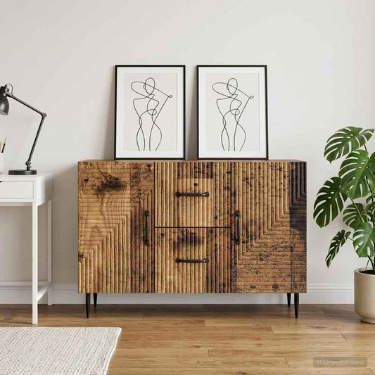 Credenza Legno antico 89 x 34,5 x 60 cm Legno ingegnerizzato