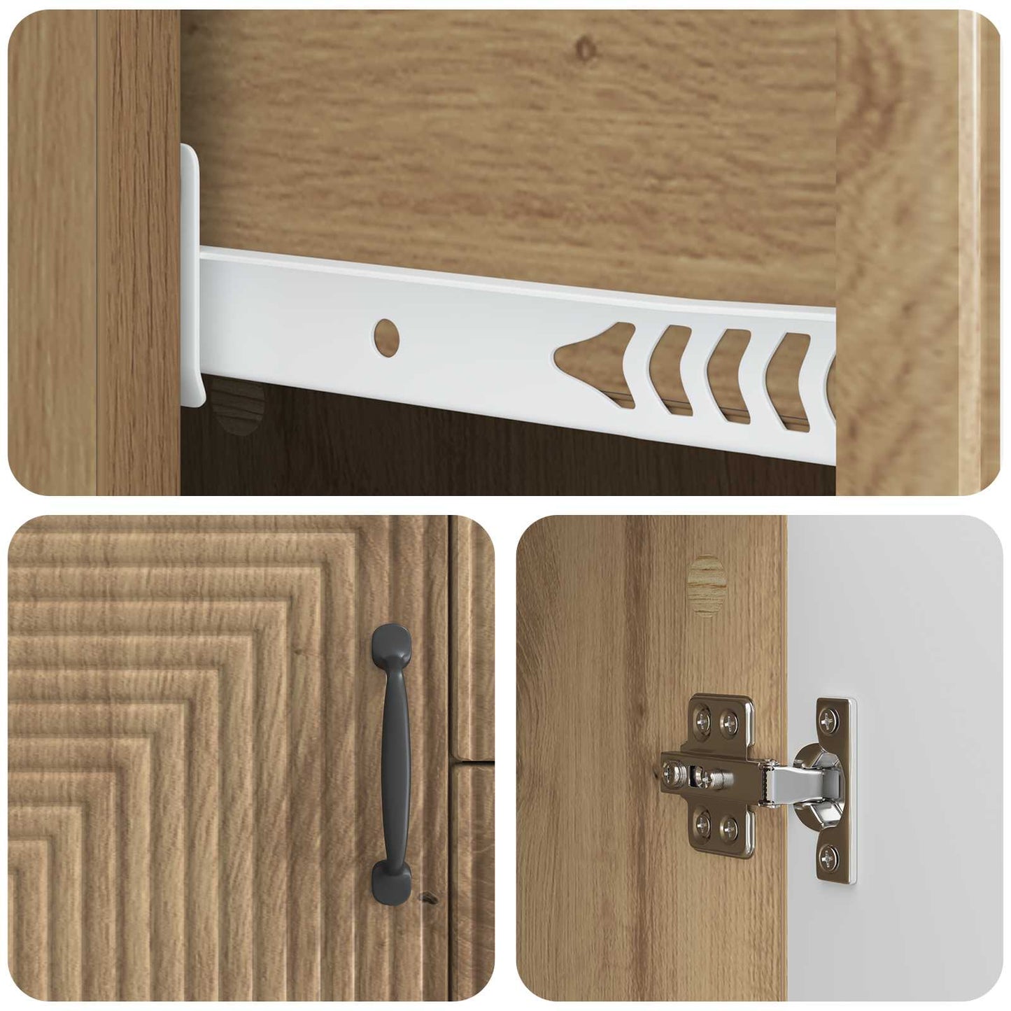 Credenza Rovere Artigianale 89 x 34,5 x 60 cm