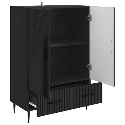 Credenza Nero 66 x 34,5 x 95 cm Legno ingegnerizzato | homemem39