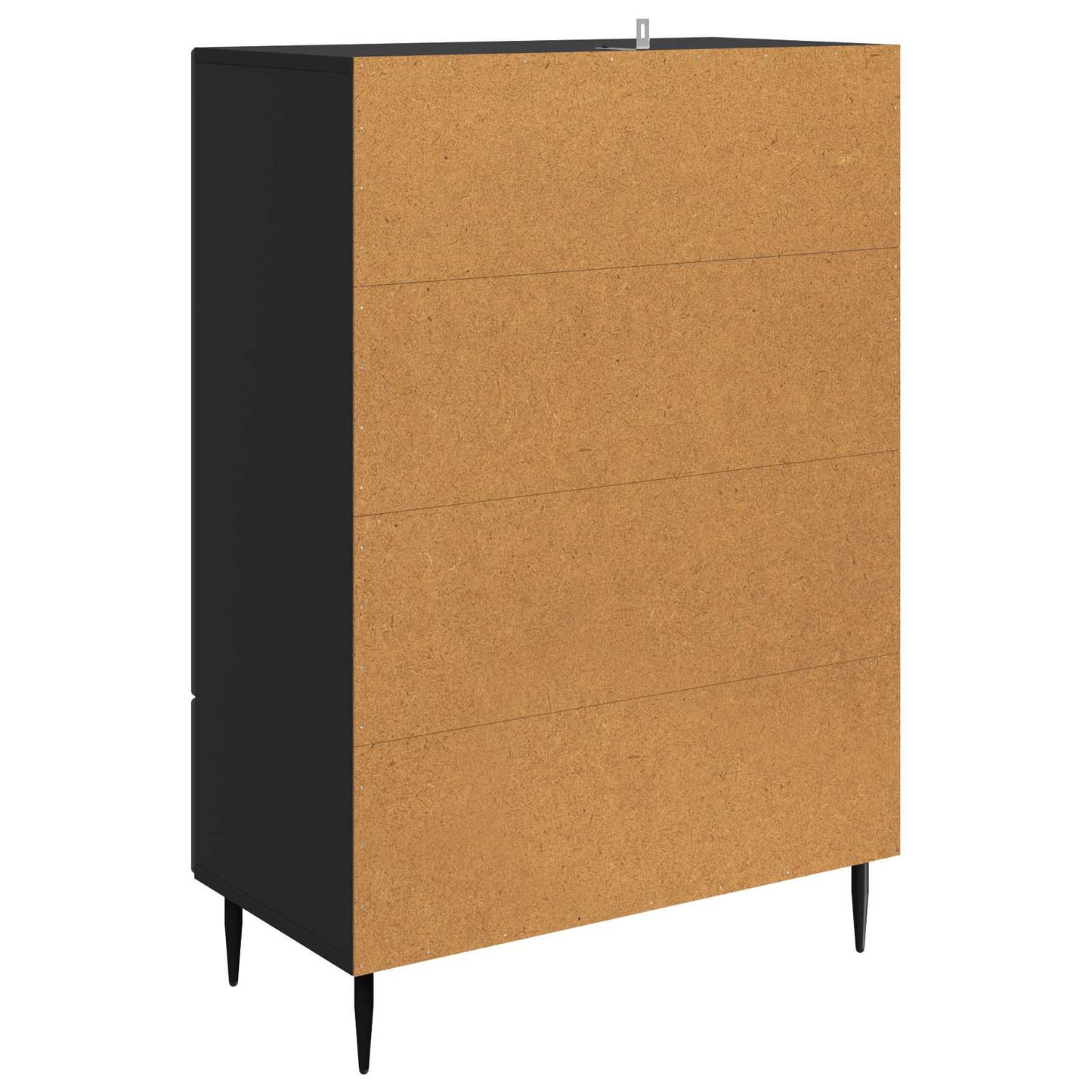 Credenza Nero 66 x 34,5 x 95 cm Legno ingegnerizzato | homemem39