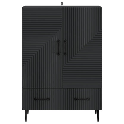 Credenza Nero 66 x 34,5 x 95 cm Legno ingegnerizzato | homemem39