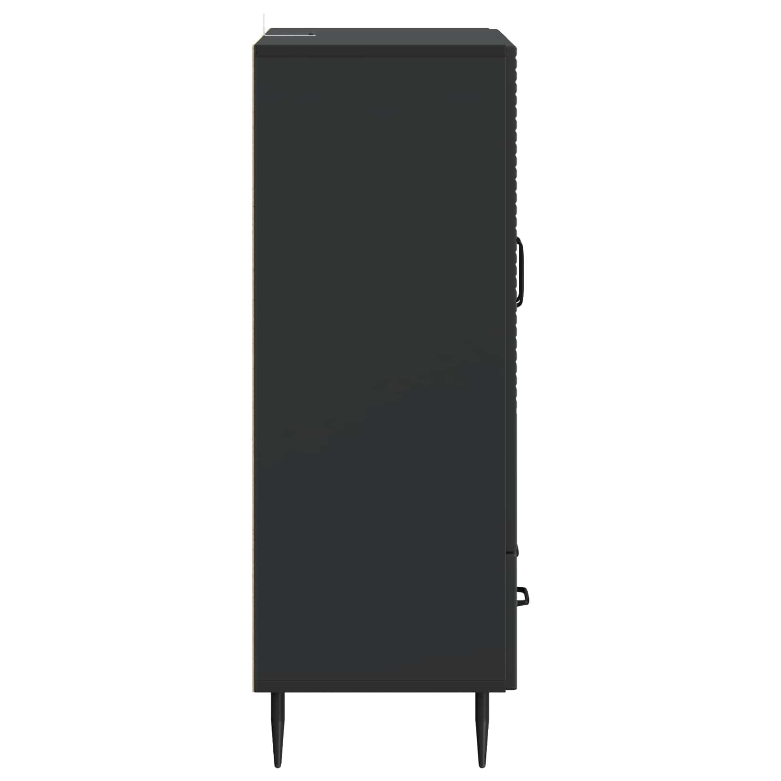 Credenza Nero 66 x 34,5 x 95 cm Legno ingegnerizzato | homemem39