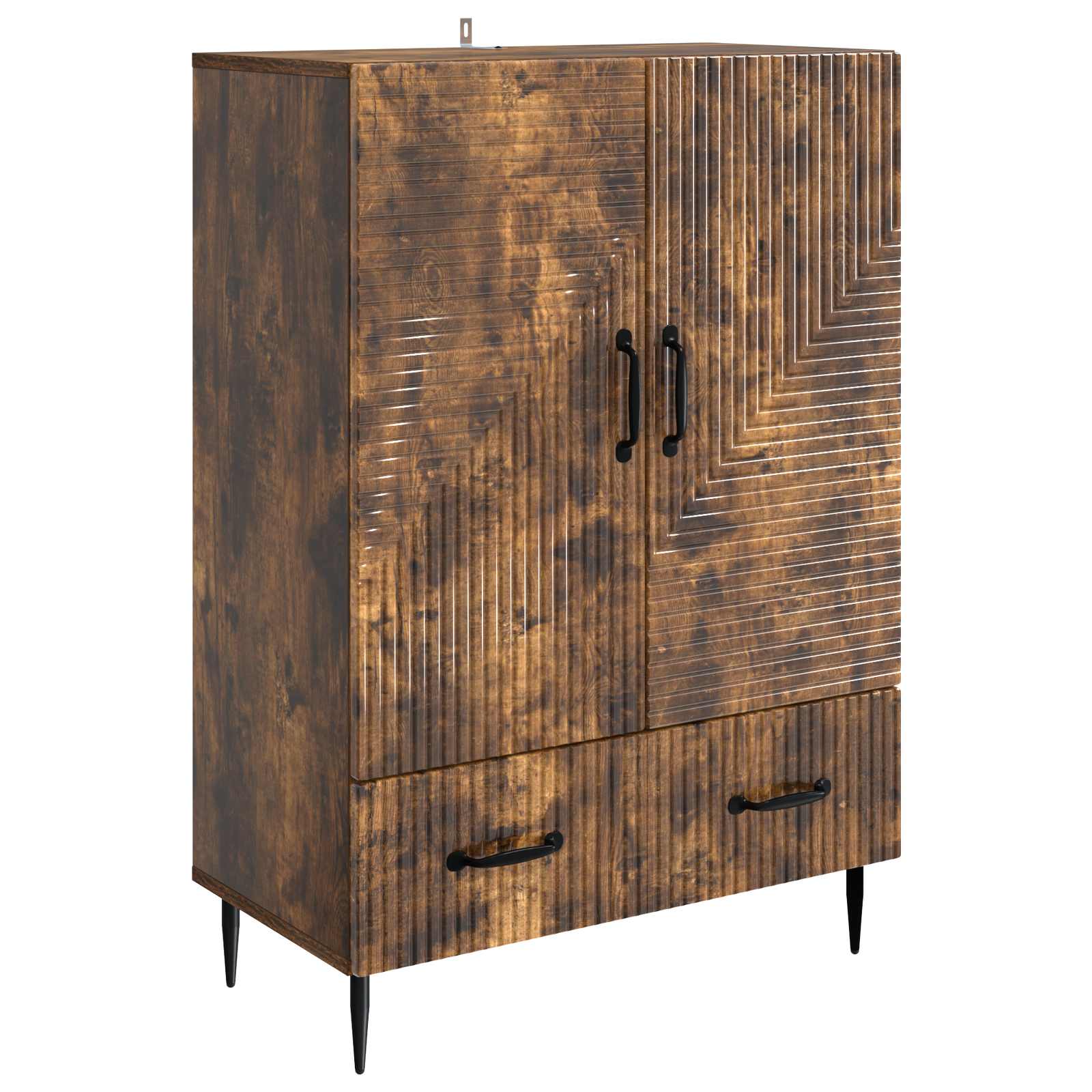 Credenza Rovere Fumo 66 x 34,5 x 95 cm Legno ingegnerizzato | homemem39