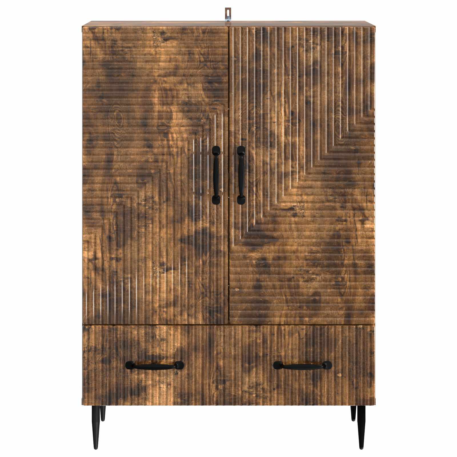 Credenza Rovere Fumo 66 x 34,5 x 95 cm Legno ingegnerizzato - homemem39