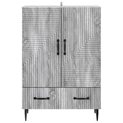 Credenza Grigio Sonoma 66 x 34,5 x 95 cm Legno ingegnerizzato