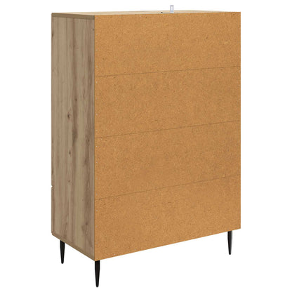 Credenza con cassetto Rovere Artigianale 66 x 34,5 x 95 cm | homemem39