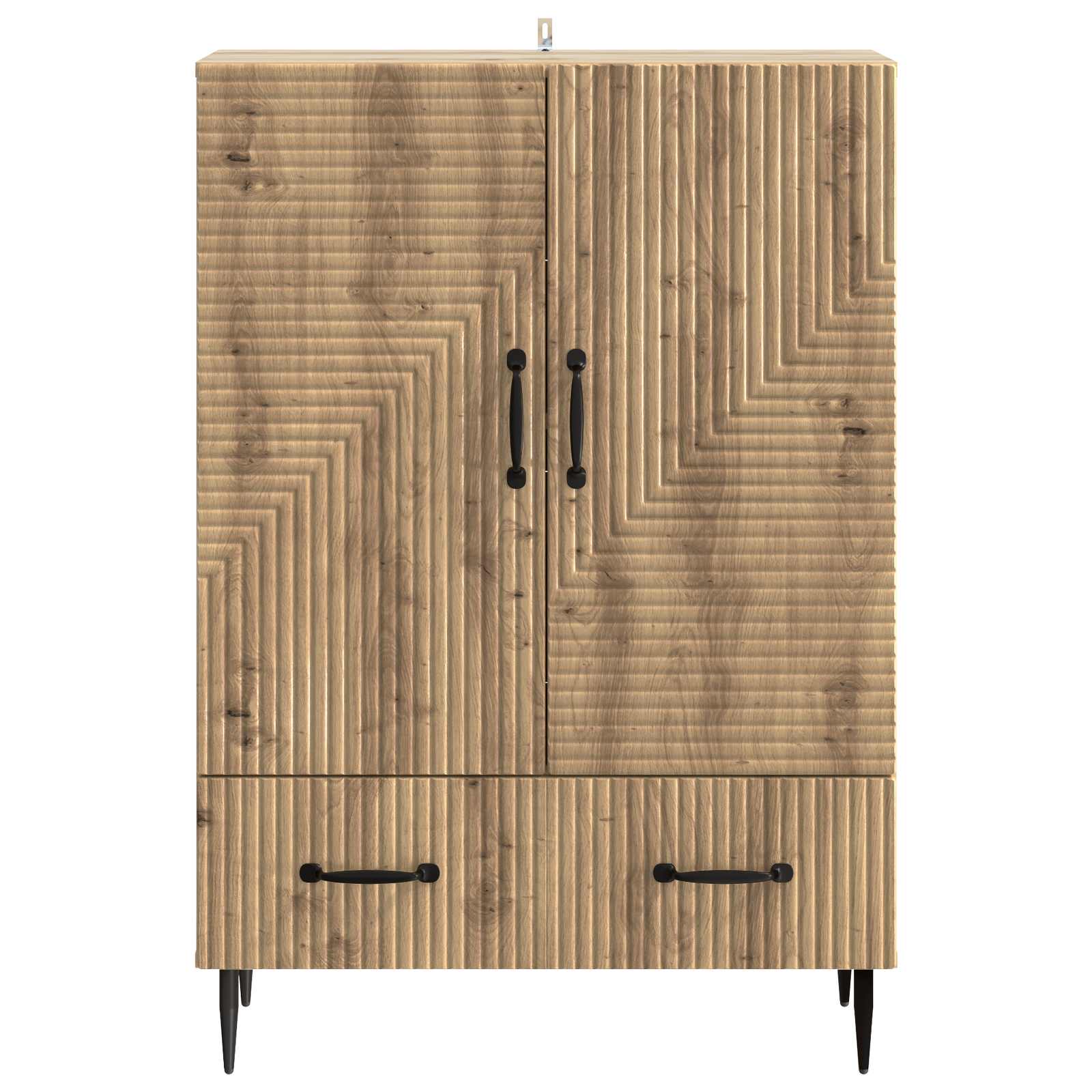 Credenza con cassetto Rovere Artigianale 66 x 34,5 x 95 cm | homemem39