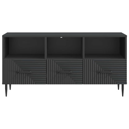 Mobile TV Nero 102 x 34,5 x 50 cm Legno ingegnerizzato | homemem39
