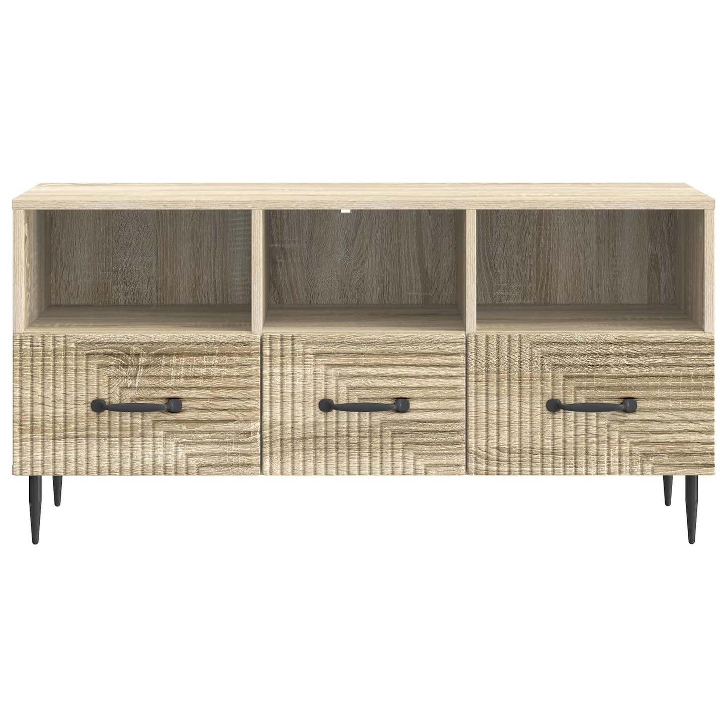 Mobile TV Rovere Sonoma 102 x 34,5 x 50 cm Legno ingegnerizzato