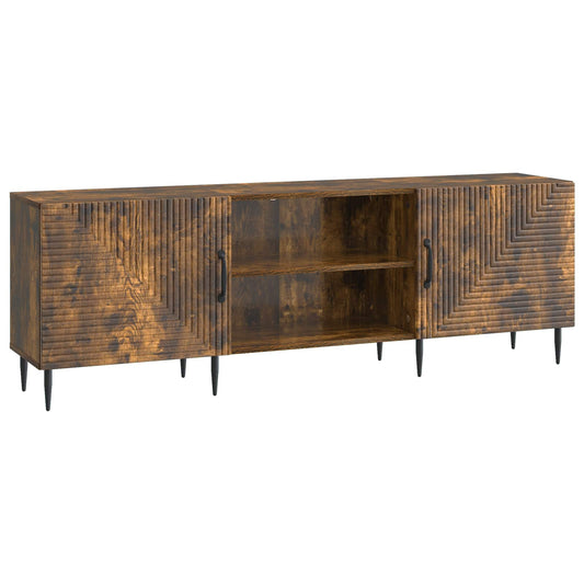 Mobile TV Rovere Fumo 150 x 31 x 50 cm Legno ingegnerizzato