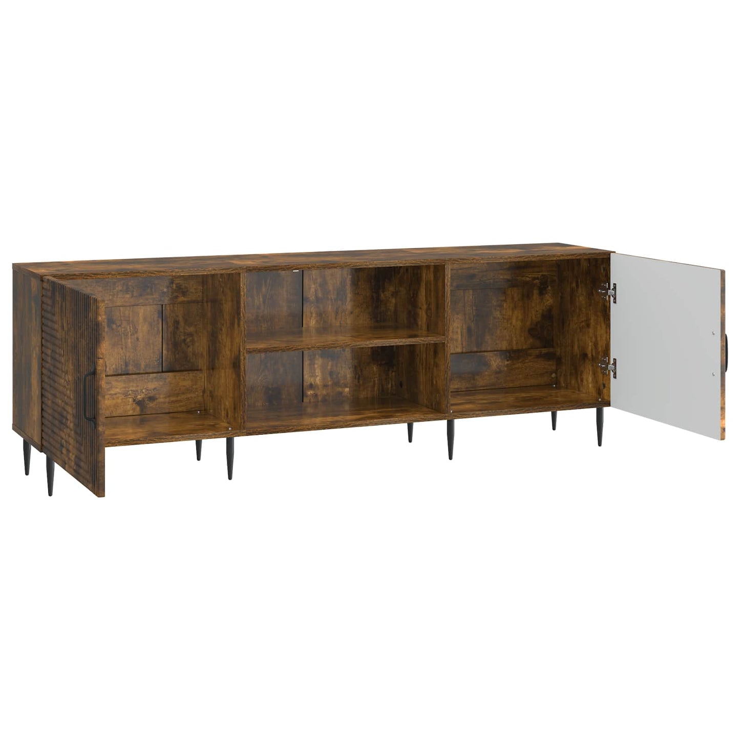 Mobile TV Rovere Fumo 150 x 31 x 50 cm Legno ingegnerizzato
