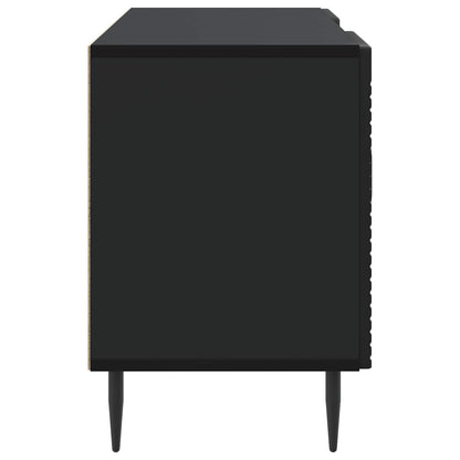Mobile TV Nero 102 x 34,5 x 50 cm Legno ingegnerizzato | homemem39