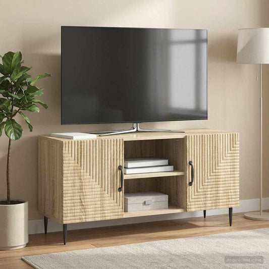 Mobile TV Rovere Sonoma 102 x 34,5 x 50 cm Legno ingegnerizzato