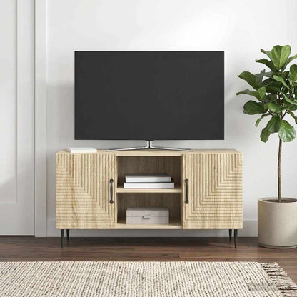 Mobile TV Rovere Sonoma 102 x 34,5 x 50 cm Legno ingegnerizzato