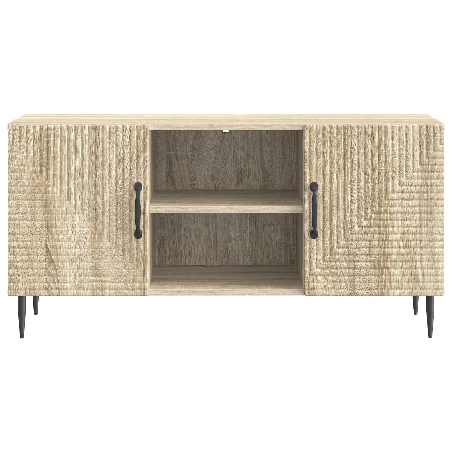Mobile TV Rovere Sonoma 102 x 34,5 x 50 cm Legno ingegnerizzato | homemem39