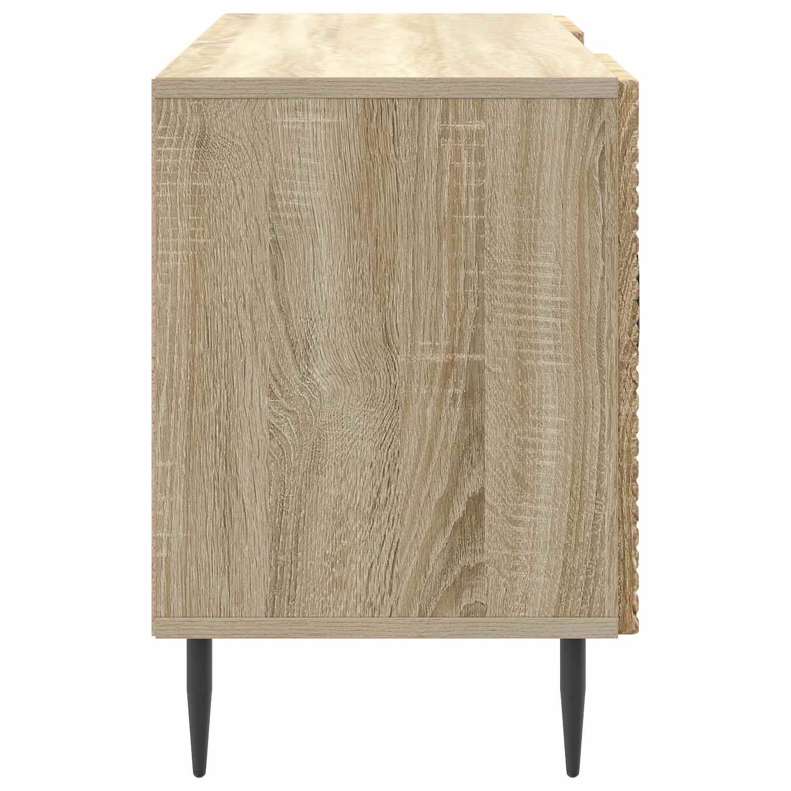 Mobile TV Rovere Sonoma 102 x 34,5 x 50 cm Legno ingegnerizzato | homemem39