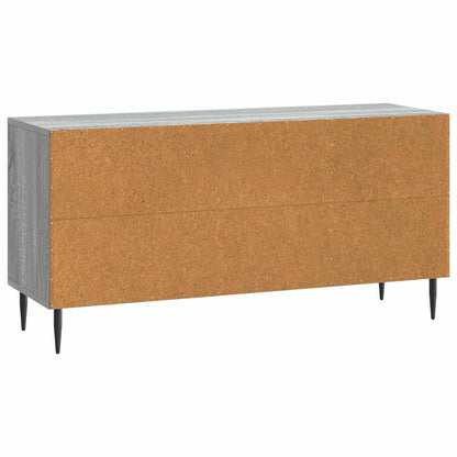 Mobile TV Grigio Sonoma 102 x 34,5 x 50 cm Legno ingegnerizzato | homemem39