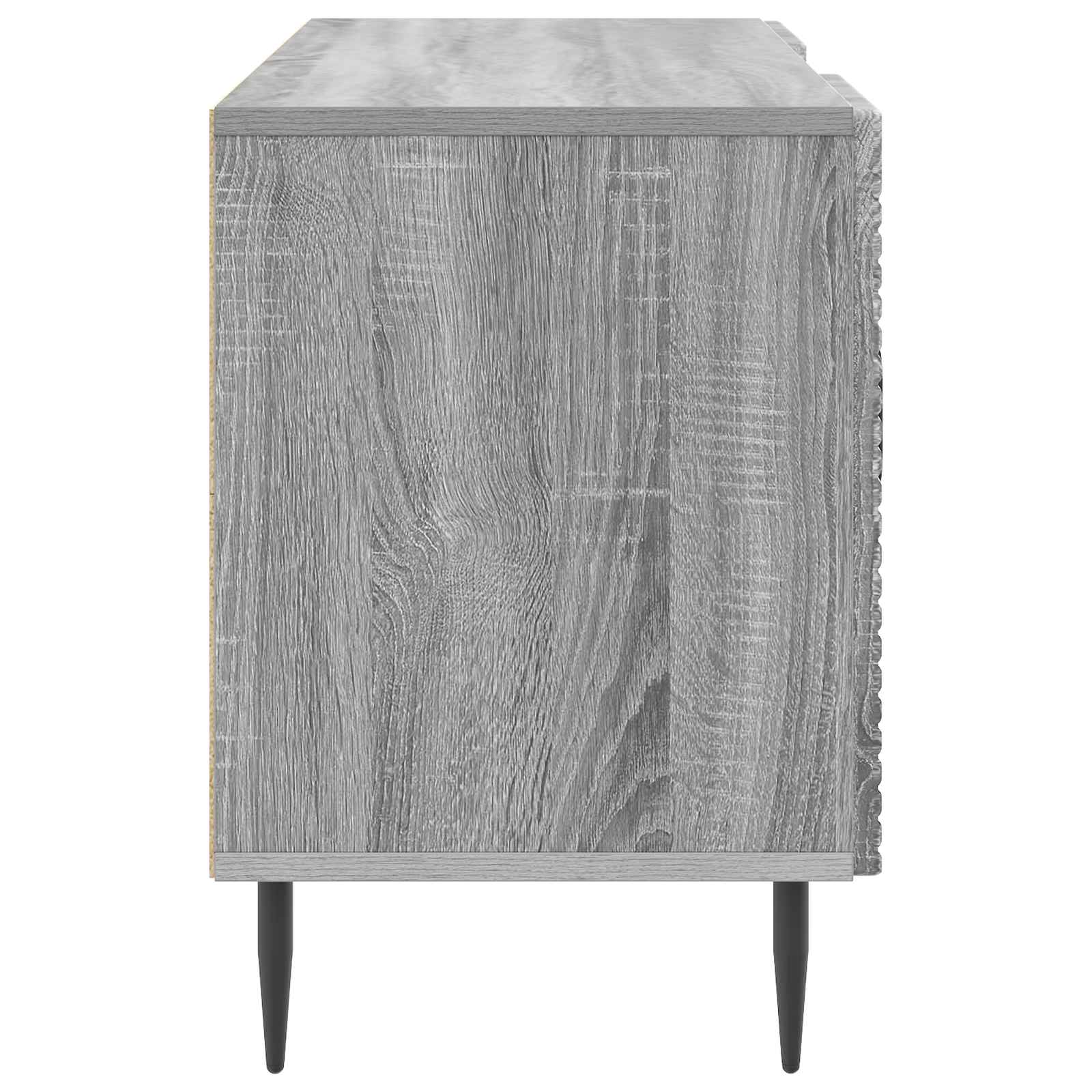 Mobile TV Grigio Sonoma 102 x 34,5 x 50 cm Legno ingegnerizzato | homemem39